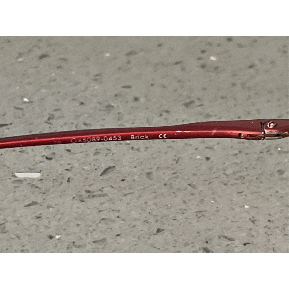 Oakley Eyeglasses Frames Only WINGBACK OX5089-0453 53-18-136 Brick Red
